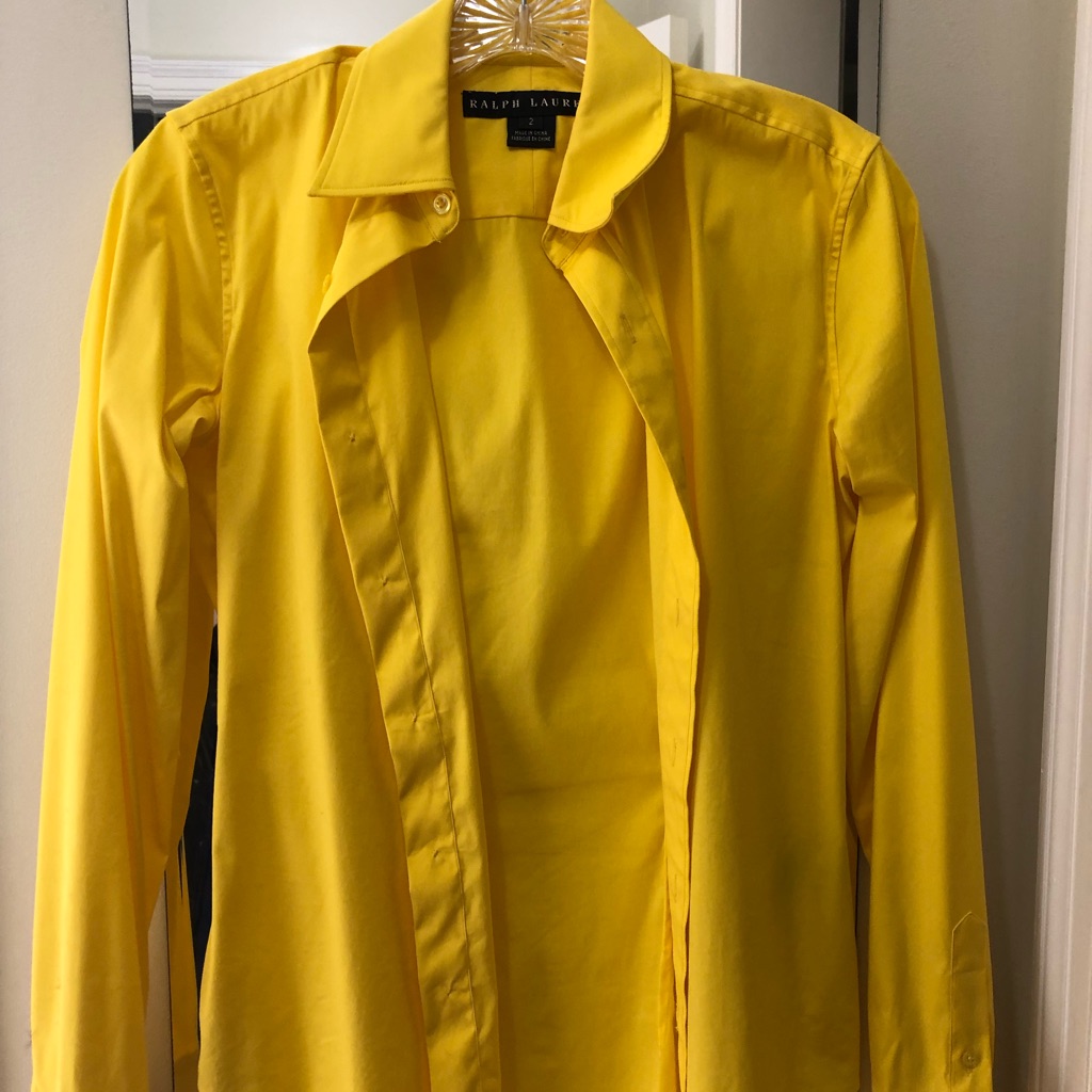 Ralph Lauren "Black Label" "Rachel" Cotton Shirt